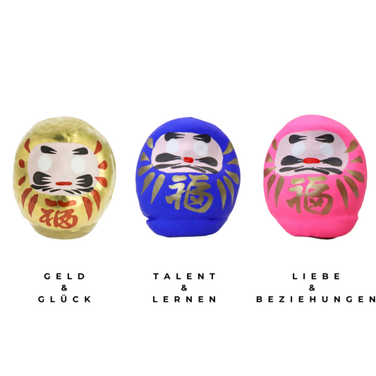 3 er Pack I Daruma Dolls